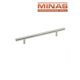TIRADOR A. INOX X 160 MM, MUEB. DE COC.