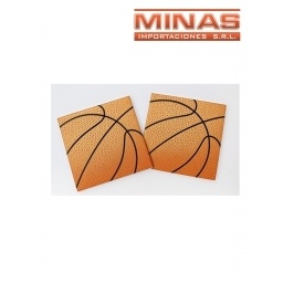 SERVILLETAS  DESCARTABLES DE 33 CM X  20 UND,PELOTA DE BASKET.