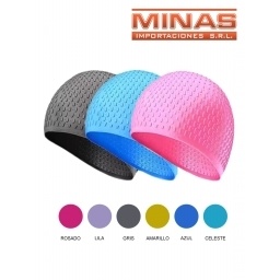 GORRA DE PISCINA PARA ADULTOS, DE SILICON, VARIOS COLORES
