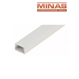 DUCTO  10 mm X 20 mm X 2 METROS X 40 UND, BLANCO, $ 34,9 CU.