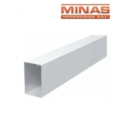 DUCTO  40 mm X 40mm X 2 METROS X 8 UND, BLANCO, $ 185 CU.