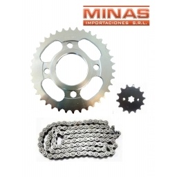 KIT DE TRANSMISION PARA MOTO CG1 125,
