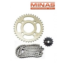 KIT DE TRANSMISION PARA MOTO CC 110.