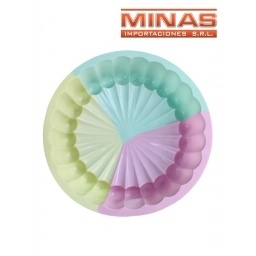 MOLDE DE SILICONA PARA TARTA REDONDA, 26 CM X 6 CM.