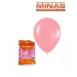 GLOBOS PASTEL  X 50 UND,ROSA.
