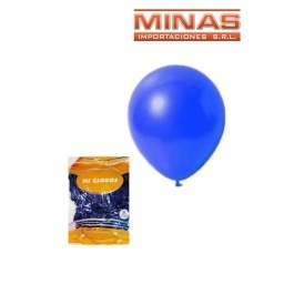 GLOBOS   X 50 UND,AZUL.
