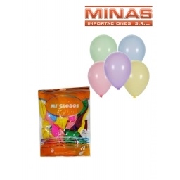 GLOBOS   X 50 UND,SURTIDOS.