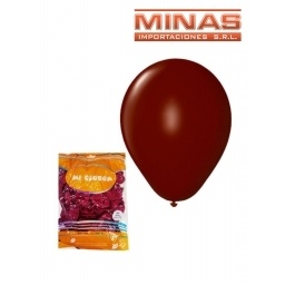 GLOBOS   X 50 UND,BORDO.