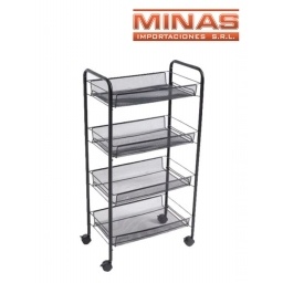 ESTANTERIA PARA HOGAR X 4 NIVELES.