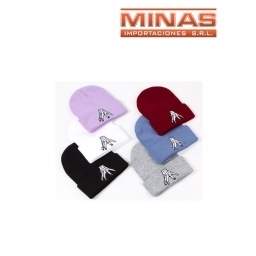 GORRO DOBLE INFANTIL,MANO DEDOS.