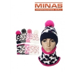 CUELLO + GORRO INF,UNICORNIO.