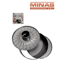 ASADERA DESMONTABLE DE 24 CM X 2 PCS.