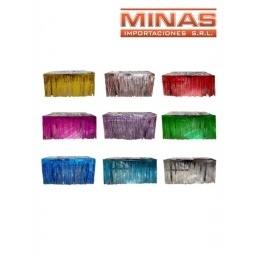 CORTINA PARA MESA, 75 CM X 275 CM,VARIOS COLORES.