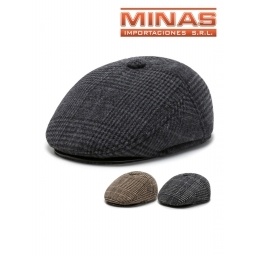 BOINA PARA CABALLERO DE PAO FORRADA,CUADRILLE, TALLE 57/58, 3 COLORES.