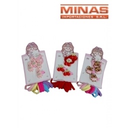 COLITAS X 10 UND + 2  PINCITAS X 12 UND, 3 DISEOS, $ 45 C/U.