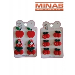 COLITAS X 6 UND. X 12 UND,CEREZAS, $ 55 C/U.