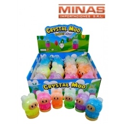 SLIME BRILLANTE X 12 UND, $ 50 CU,MONSTRUITO.