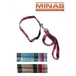 CORREA CON COLLAR PARA PERRO