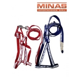 CORREA Y PECHERA PARA PERRO 1.5CM