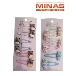 BROCHES X 3 PARES X 12 UND, MONSTRUITOS Y CAPIBARA, $ 55 CU.