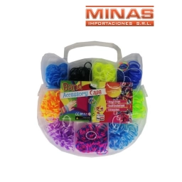 KIT DE GOMITAS PARA PULSERAS,GATITA.