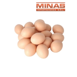 HUEVOS DE PLASTICO DE 5 CM X 20 UND.