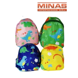 MINI MOCHILA - RIONERA PARA NIOS. 6 DISEOS,
