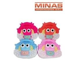 CARTERITA POP IT RANITA OJOS SALTONES.