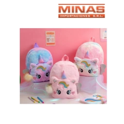 MOCHILA UNICORNIO 3 COLORES