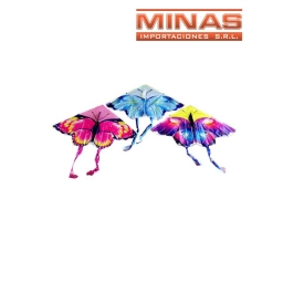 COMETA MARIPOSA  X 85 CM,4 COLORES.