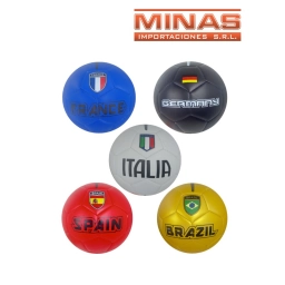PELOTA DE FUTBOL # 5, PAISES, EXCELENTE CALIDAD.