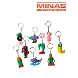 LLAVERO 5 CM X 12 UND, MEME, $ 35 C/U.