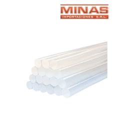 BARRAS DE SILICONA, 10 CM  X 1 CM X 10 UND.