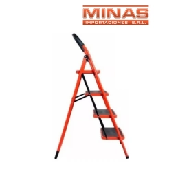 ESCALERA DE METAL DE 4 ESCALONES.