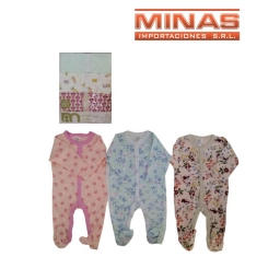 BODY MANGA LARGA 3 PIEZAS TALL 3/6 - 6/9 Y 9/12