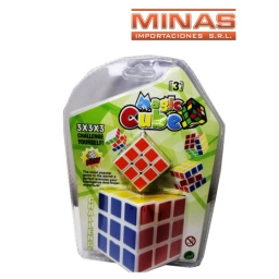 CUBO MAGICO DE 6 CM + MINI CUBO DE 3.5 C