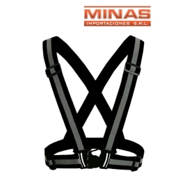 CINTA DE SEGURIDAD ELASTICA, 65 CM X 60 CM,NEGRA.