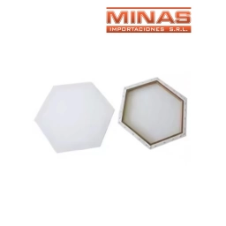 LIENZO PARA PINTAR X 30 CM, HEXAGONO.
