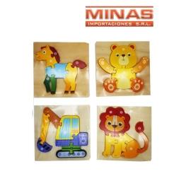 ROMPE CABEZA DE MADERA VARIOS MODELOS