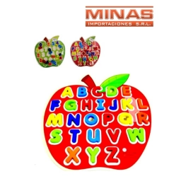 PUZZLE NUMEROS O LETRAS,DE MADERA.