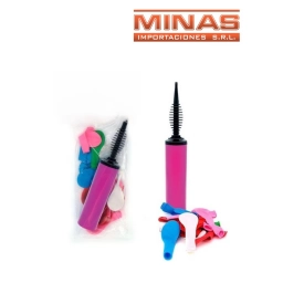 INFLADOR MAS 15 GLOBOS DE 10