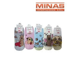 MEDIAS PARA NIOS TALLE 36 AL 41 5 DISEOS