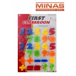 ALFABETO CON IMAN X 26 PCS.