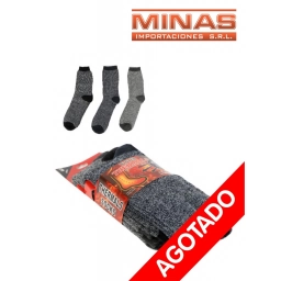 MEDIA PARA HOMBRE  X 12 PARES, $ 45 CU.