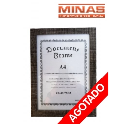 PORTARRETRATO A4, 4 COLORES.