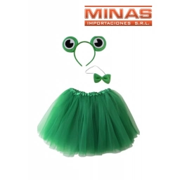 DISFRAZ RANITA X 3 PCS.