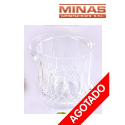 HIELERA DE VIDRIO CON PINZA