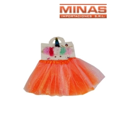 DISFRAZ UNICORNIO CON VINCHA PARA BEBE, 6 COLORES.