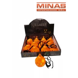 COLLAR DE HALLOWEEN CON LUZ $55 CU 12PCS