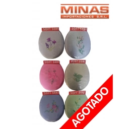 TAPA DE INODORO BORDADAS,V. COLORES.